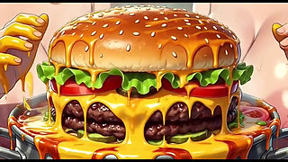 Funny Women Cooking, Ai Animation