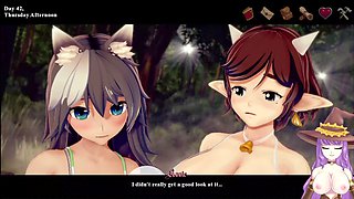 I'm getting my meat slicked by a barmaid in the Corrupted Kingdom