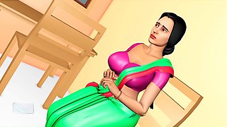 Paying the rent with some animated 3D sex