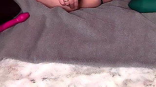 Butt Plug, Dildo Fucking, and Fingering Myself