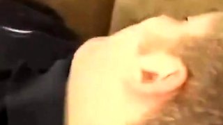 Twink Sucks His Amateur BF's Cock