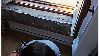 Horny Milf Teacher Gives Blowjob To Her Students Dad On A Field Trip