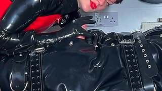 Princess Latex Rubber Doll: Ballhood Edging