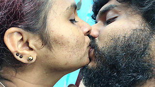 Hot Lip Lock with Tongue Kiss