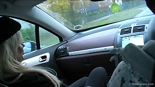 Sexy Blonde Big Tits MILF Wife Karen Kay Gets Picked up by a Hung Stud for Some Hot Fucking