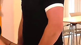 Fucking at the Pool Table with Teacher