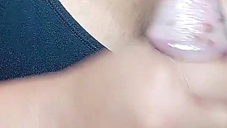 My Stepsister Loves to Milk My Cock and Make Me Moan with Pleasure