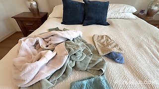 My MILF Stepmom Gives Me A Laundry Lesson