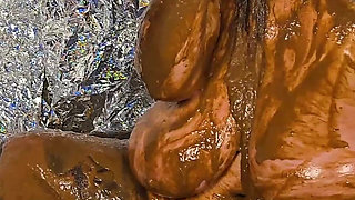 Melonie Nosha Huge Tits and Hairy Chick Is a Big Sexy Mess