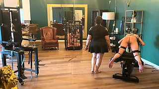 Fetish Lofts with My 2 Slaves, Punishment Area, Slave Treatment, Cage and Special Lounger, Part 2-2.