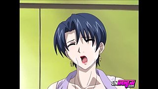 Step Son Fucks Step Mom's Best Friend Hardcore - Uncensored Hentai MILF Action