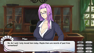 Maid Mansion: cock sucker house maid, cumshot in mouth, Hentai ep.2