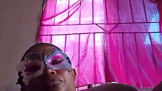 Roselee touching herself on a live video