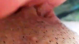 Cunnilingus Close-up, Eating My Pussy Every Morning