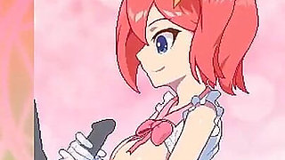 Magical Girl Clicker Hentai Game Creampie and Squirting Gangbang for a Cute Idol Cosplay!