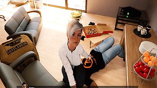 Animated hentai with hot characters getting down and dirty