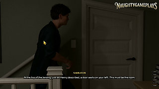 Godson (part 10) by Cheesecake Studio - Hot Wife Cheating on Her Husband with Her Phone
