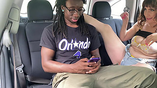 Roadside Assistance Bts Melody Mynx & Kaiden Bailey Car Sex