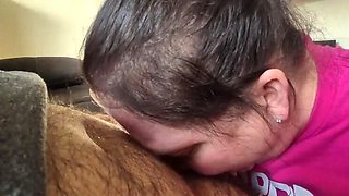 Stacey Hill Deep Throat Blowjob - Cum Swallowing MILF Sucks Dick