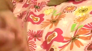 Kristen sucks and swallows in front of a camera