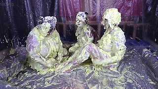 Foam Fun With Cheyenne Hannah  Skyler