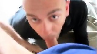 Big Cock Blowjob and Cum Swallowing