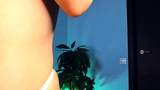 Amateur pantyhouse webcam teen strips and strokes her vagina