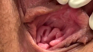 4K Nurses Inspecting Their Tits and Pussies in Latex Gloves