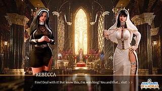 Sisters in Sin Gameplay Part 9 - Conflict Inside the Monastery