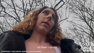 Hard Jogging, a Stranger Fucks Me During His Sport in the Forest