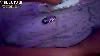 Extreme expander toy that makes her tight pussy explode in spurts