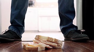 Desperate teen stepsisters fuck stepbro