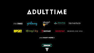 ANALTIME.XXX - Busty Hot Babysitter Gets Her Big Ass Banged In Doggystyle