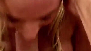 Cute Small Tits MILF Kat Stevens POV Facial Blowjob Glasses