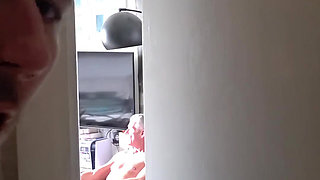 Caught My Step Dad Wanking His Big Cock I Had to Have It