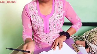 Desi Mili Bhabi Tight Pussy Fuck - Hindi Audio Teacher Student Sex in Village School