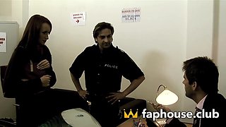 Czech Babe Has Dirty Fun with Raunchy Cop During XXX