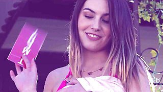 Junoesque Lexi Lore and Jay Romero at cum shot video