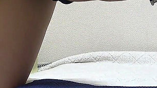 Only Japanese Girls Apartment, Busty Flight Attendant in Micro Mini Skirt, Thong Panties Wedgie Camel Toe, Tease Fitness