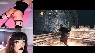 Sexy Alyssa Reece horny solo toy masturbation action
