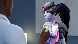 Slut Widowmaker Sells Tight Anal for Cash BBC