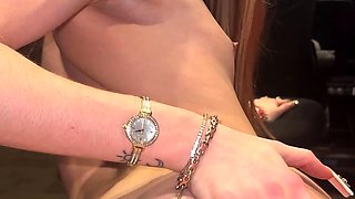 Brunette Wife Webcam Blowjob Handjob Cumshot