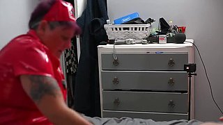 Mistress Izars Teases Her Nurse Slave - Big BBW Femdom Facesitting & CBT Denial