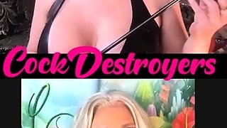Blonde Natasha Marley with big boob