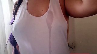 Wet T-Shirt: What Would You Do to My Big Boobs?