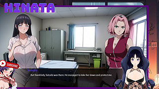 Hinata and Sakura, Chatting Quietly, Shinobi Secrets Ep 11