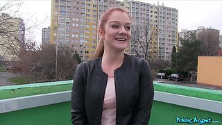 Gullible Ginger Screwed Over A Car 1 - Public Agent