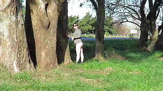 Patricia on the side of the highway
