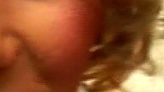 Blonde and Brunette Sluts Ravished in Warehouse Orgy