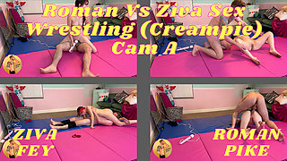 Roman Vs Ziva Sex Wrestling (creampie) Cam A 4K - FAPHOUSE TRAILER